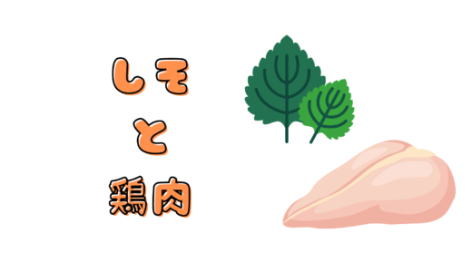 シソと鶏肉炒め